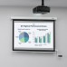 Комплект проекционного оборудования для музыкального зала: Проектор Exell с настенным экраном 273x157 см