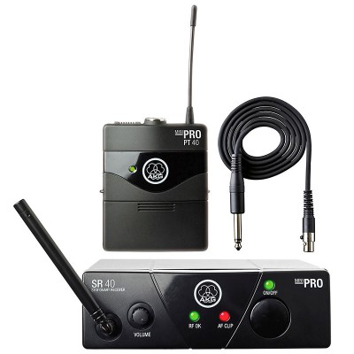 AKG WMS40 Mini Instrumental Set BD US25B инструментальная радиосистема с приёмником SR40 Mini и порт