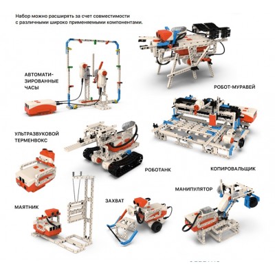 Робототехнический комплект для проектирования и соревновательной деятельности КЛИК РАСШИРЕННЫЙ