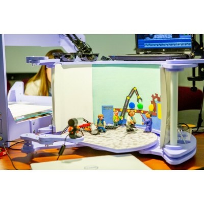 Мультстудия для кукольной анимации (сиреневая) профессиональная версия