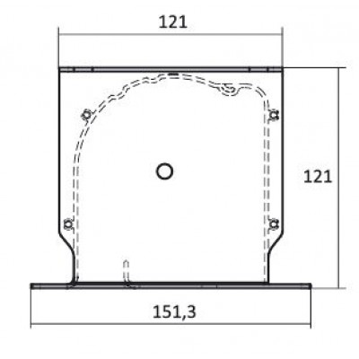 Экран эл. встраиваемый Kauber InCeiling Tensioned BT Cinema  131" 16:9 163x290 см. дроп.50см. MPERFW